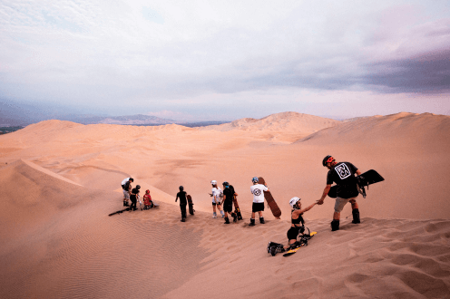 I migliori posti al mondo per fare sandboarding