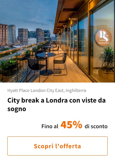 City break a Londra con viste da sogno