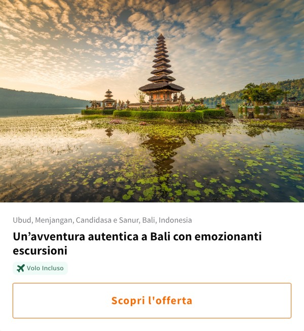Un’avventura autentica a Bali con emozionanti escursioni