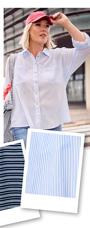 Blusa a righe