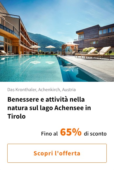 Benessere e attività nella natura sul lago Achensee in Tirolo