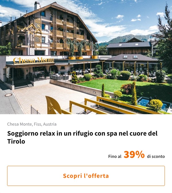 Soggiorno relax in un rifugio con spa nel cuore del Tirolo