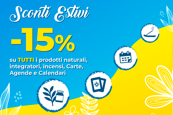 SCONTO 15% su tutto il Bio-Catalogo, Carte, CD e DVD!
