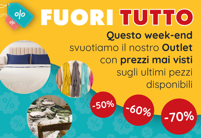 FUORI TUTTO: prezzi mai visti!