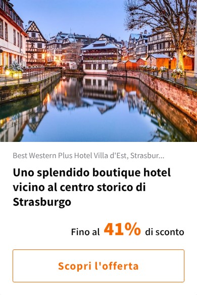 Uno splendido boutique hotel vicino al centro storico di Strasburgo
