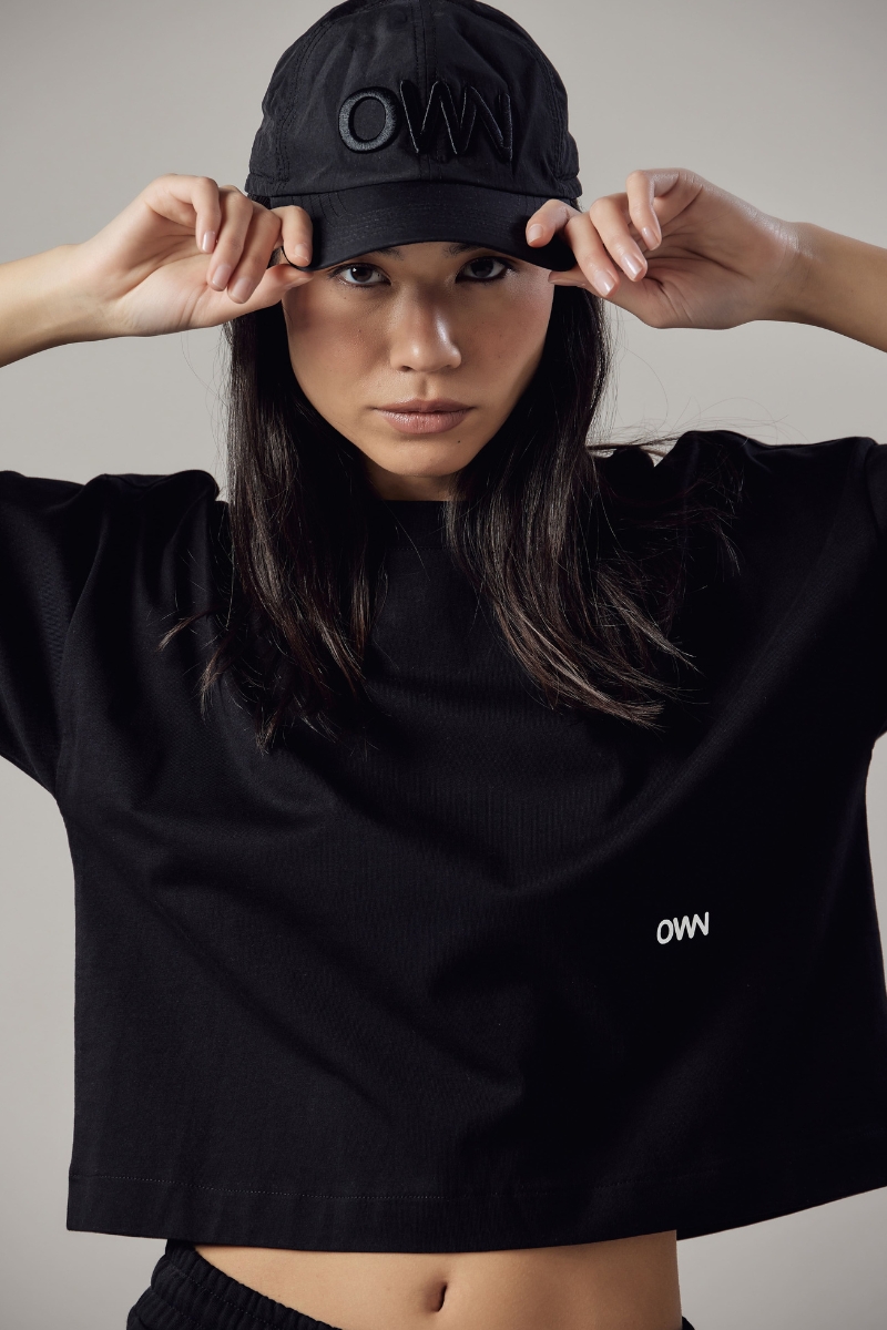 Loose Fit Cropped T-Shirt