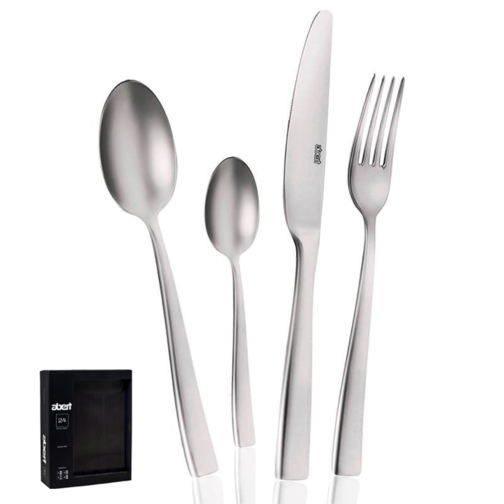 Marea Stainless Steel Cutlery Set - Set 24 Pieces - Moon Dust