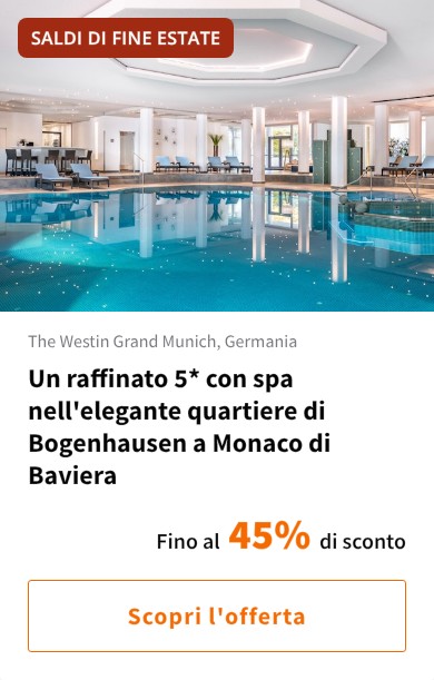 Un raffinato 5* con spa nell&#x27;elegante quartiere di Bogenhausen a Monaco di Baviera