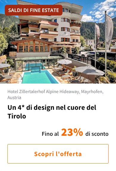 Un 4* di design nel cuore del Tirolo