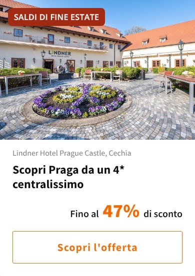 Scopri Praga da un 4* centralissimo