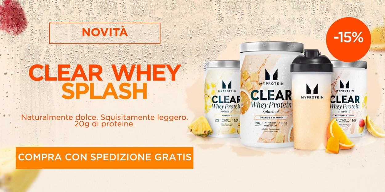 clear whey splash