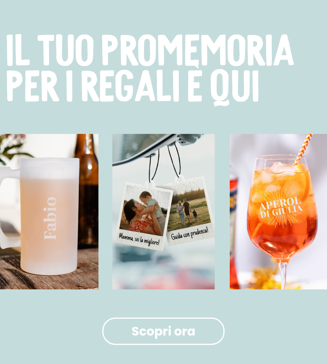Il tuo promemoria per i regali è qui