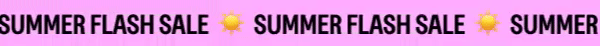 Gif banner summer sale