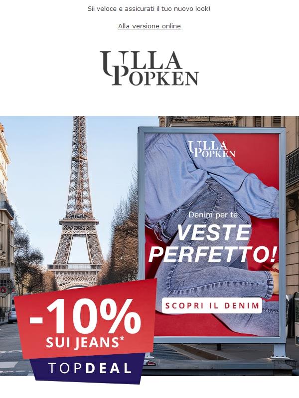 Il tempo scorre ⏰ -10% sui jeans