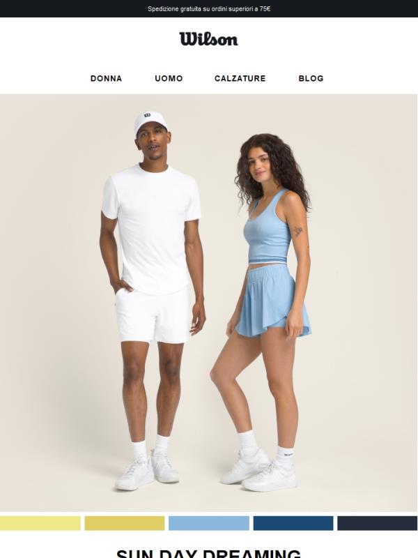 Nuove tonalità per te: blu da sogno e toni soleggiati