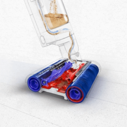 An illustration of the inner workings of the machine's rollers.