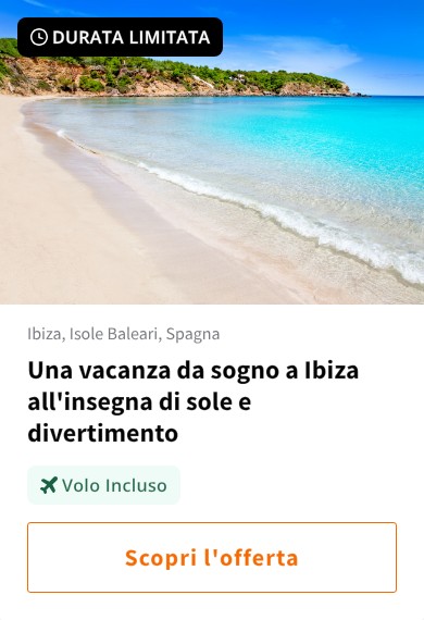 Una vacanza da sogno a Ibiza all&#x27;insegna di sole e divertimento