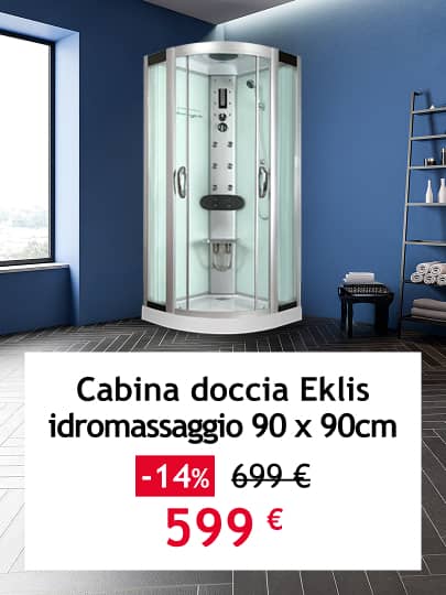 cabina doccia EKLIS idromassaggio