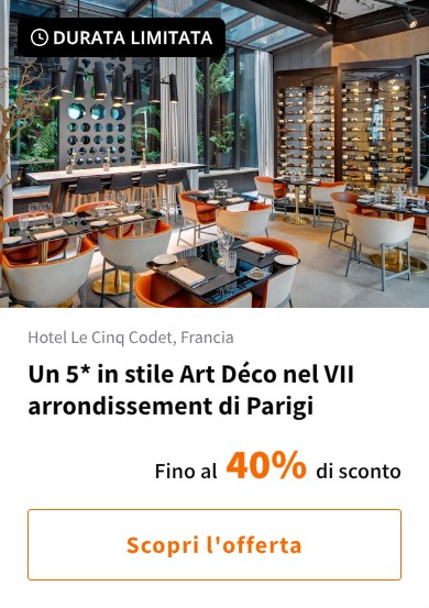 Un 5* in stile Art Déco nel VII arrondissement di Parigi