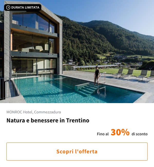 Natura e benessere in Trentino