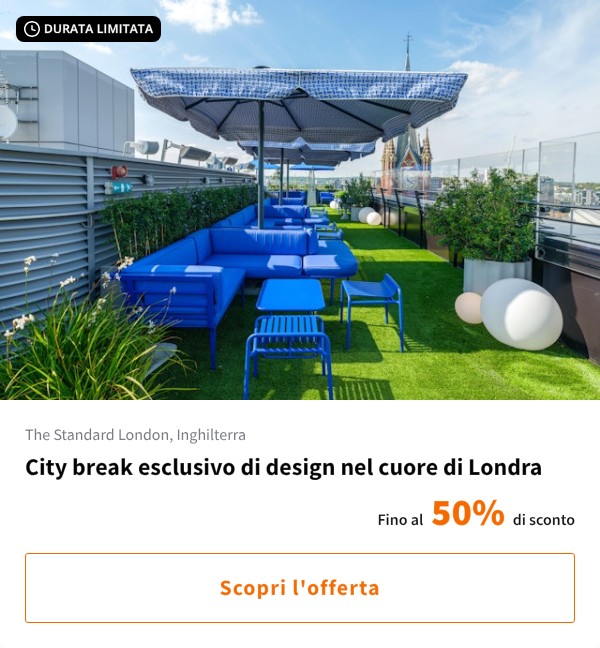 City break esclusivo di design nel cuore di Londra
