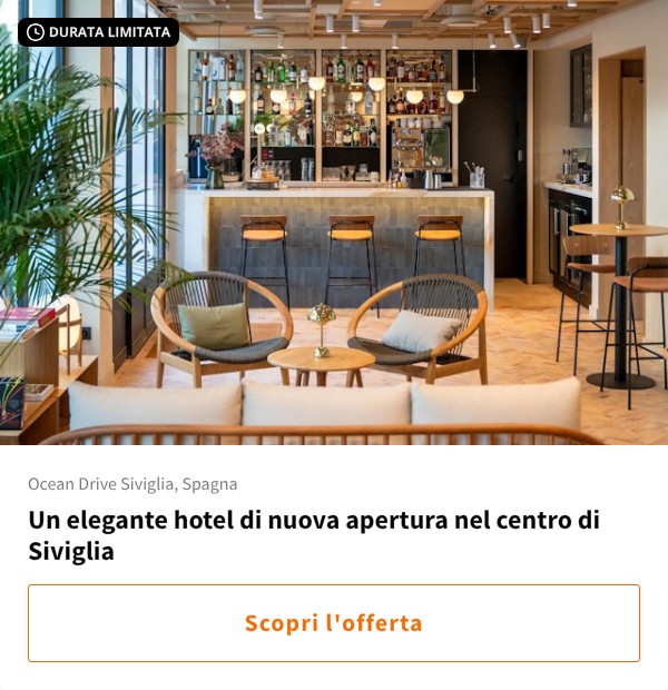 Un elegante hotel di nuova apertura nel centro di Siviglia