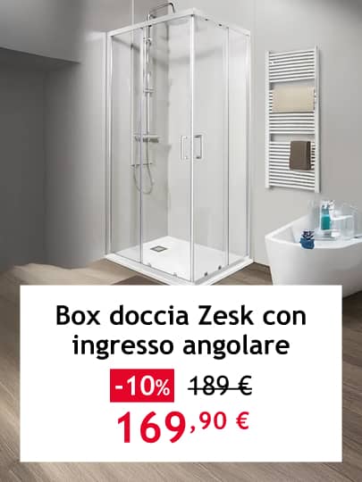 box doccia ZESK ingresso angolare