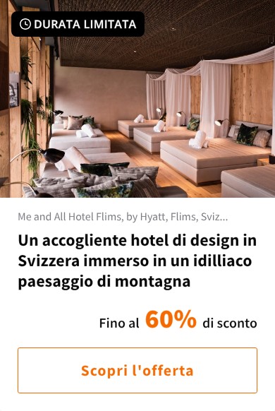 Un accogliente hotel di design in Svizzera immerso in un idilliaco paesaggio di montagna