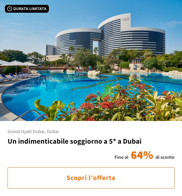 Un indimenticabile soggiorno a 5* a Dubai
