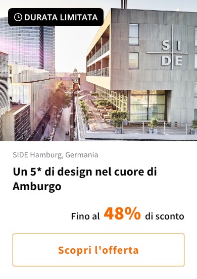 Un 5* di design nel cuore di Amburgo