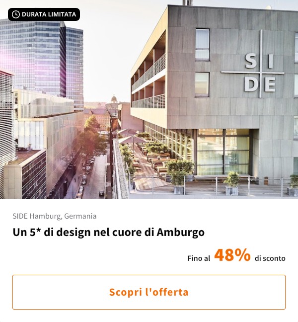 Un 5* di design nel cuore di Amburgo
