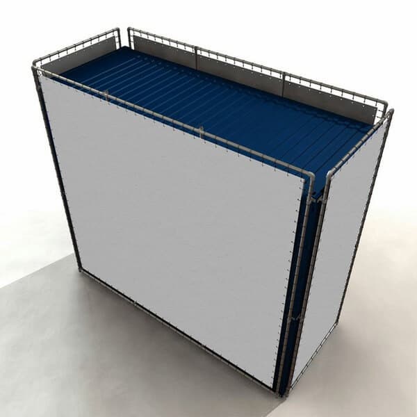Cornici pubblicitarie per container