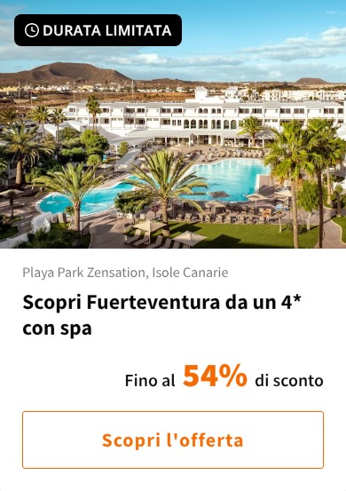 Scopri Fuerteventura da un 4* con spa