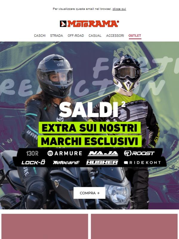 SCONTO EXTRA sui nostri marchi esclusivi ⭐