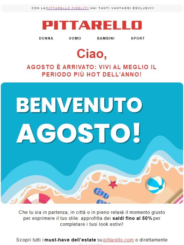 🩴 Estate, stile e saldi fino al 50% di sconto 🔥