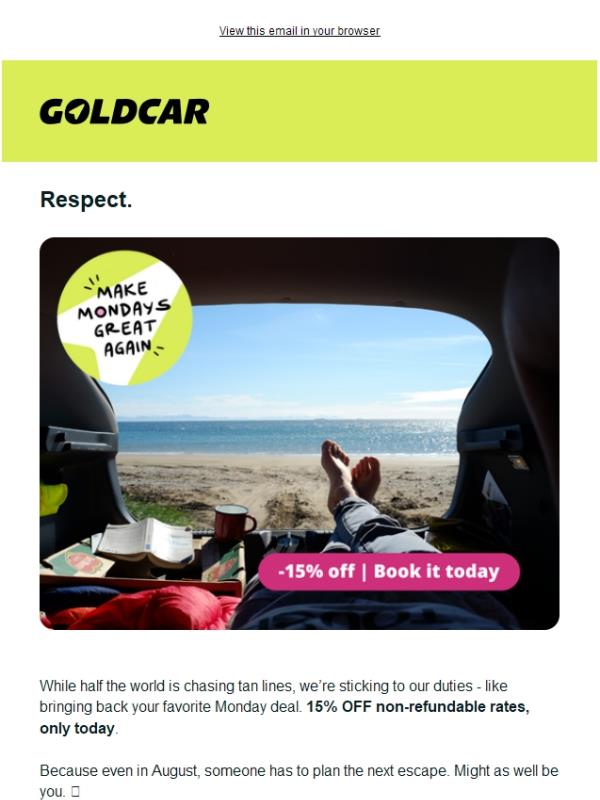 Still working in August?