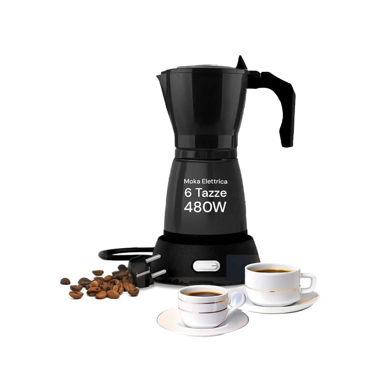 Image of Moka Elettrica 6 Tazze 