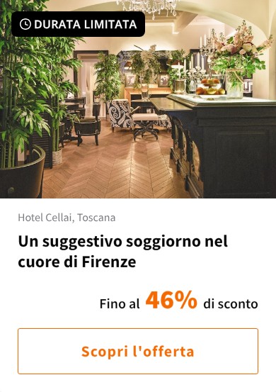 Un suggestivo soggiorno nel cuore di Firenze