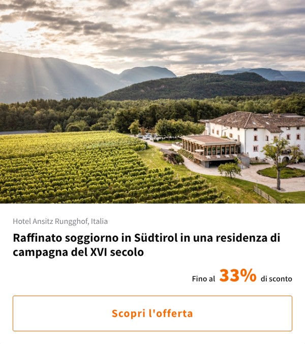 Raffinato soggiorno in Südtirol in una residenza di campagna del XVI secolo