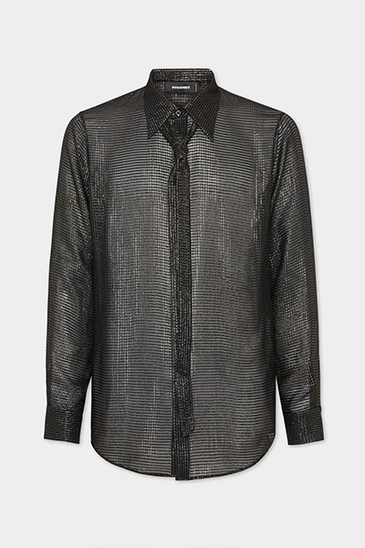 Sparkling Sexy Tie Shirt