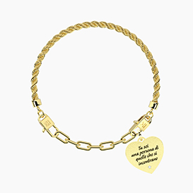 Bracciale HOLIDAY   con ciondolo PERSONA SPECIALE