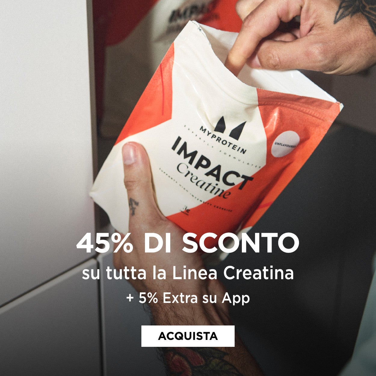 45% creatina