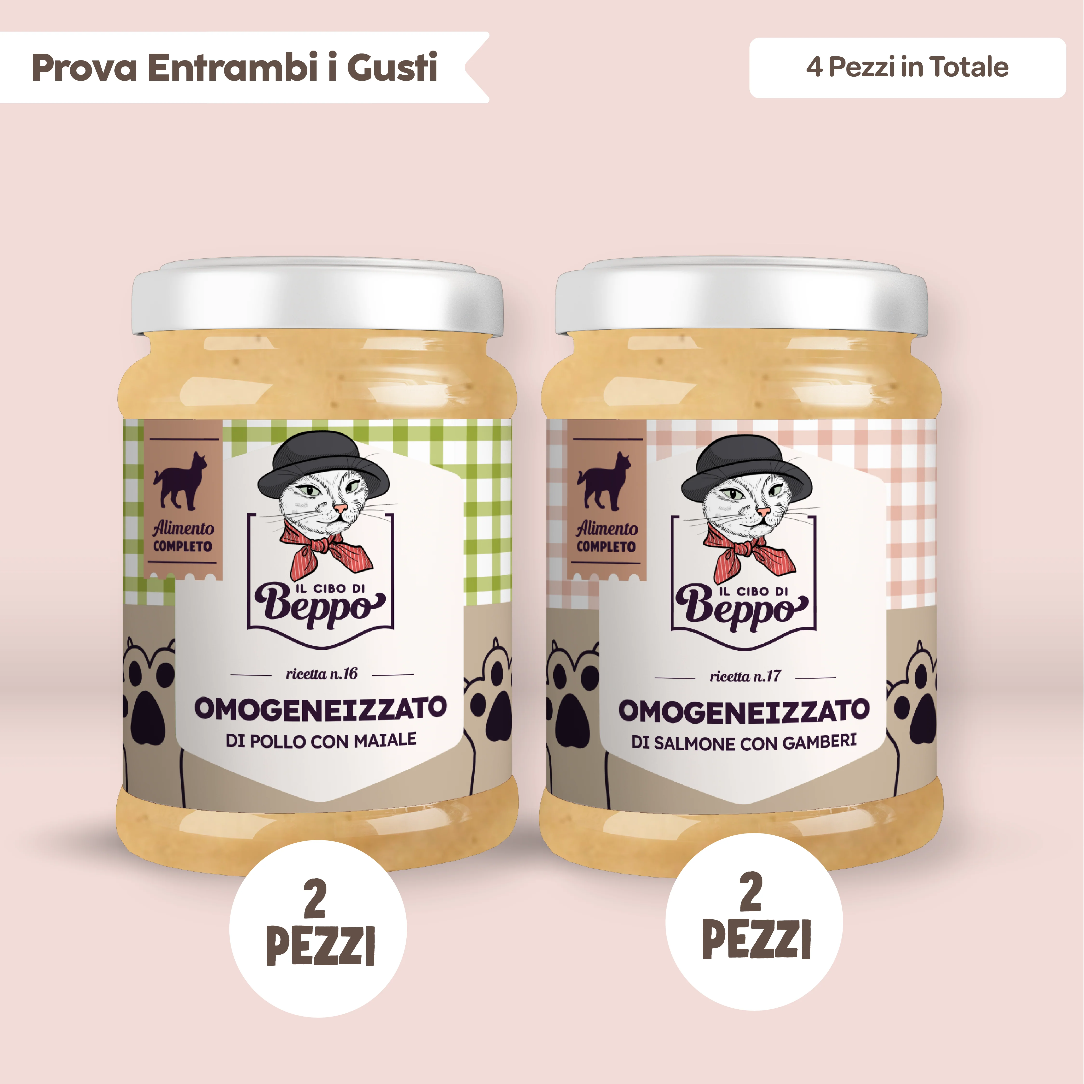 Image of Il Cibo di Beppo - Umido Omogenizzato in Vasocottura - 80g