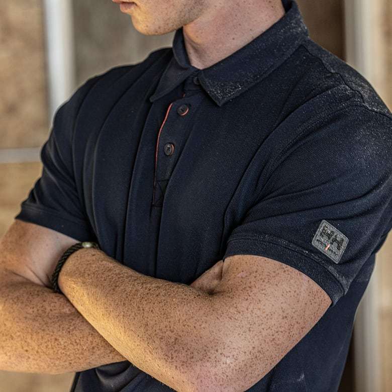 Man working in Helly Hansen Polo