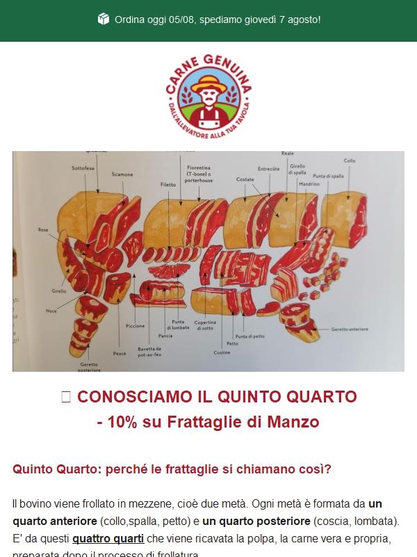 Frattaglie Disponibili!