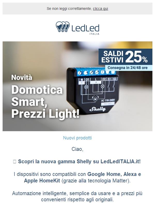 !  ✨ Domotica Smart, Prezzi Light!