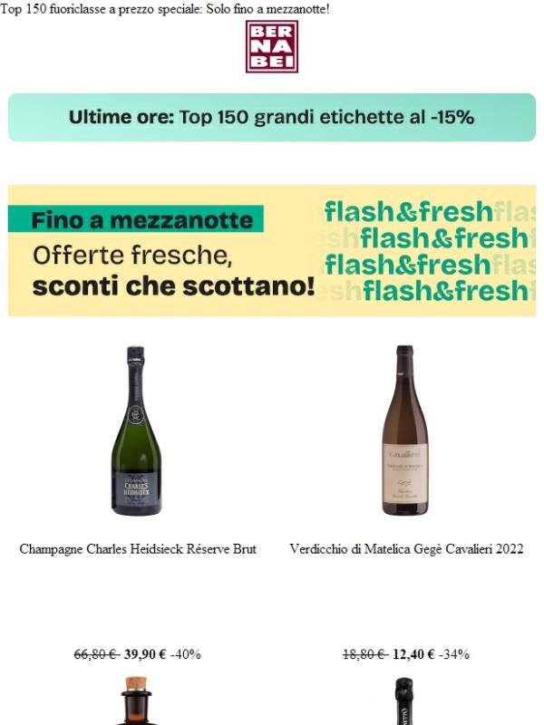 Promo Flash & Affari Fresh 🚨 Ultime ore!