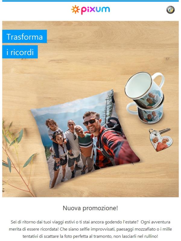 💙Una sorpresa per te: scopri la nuova promozione Pixum!