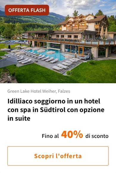 Idilliaco soggiorno in un hotel con spa in Südtirol con opzione in suite