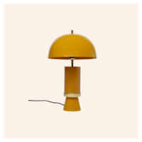 Lampada da tavolo Josy giallo 51cm